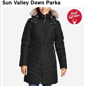 Women’s Eddie Bauer Sun Valley Down Parka NWOT